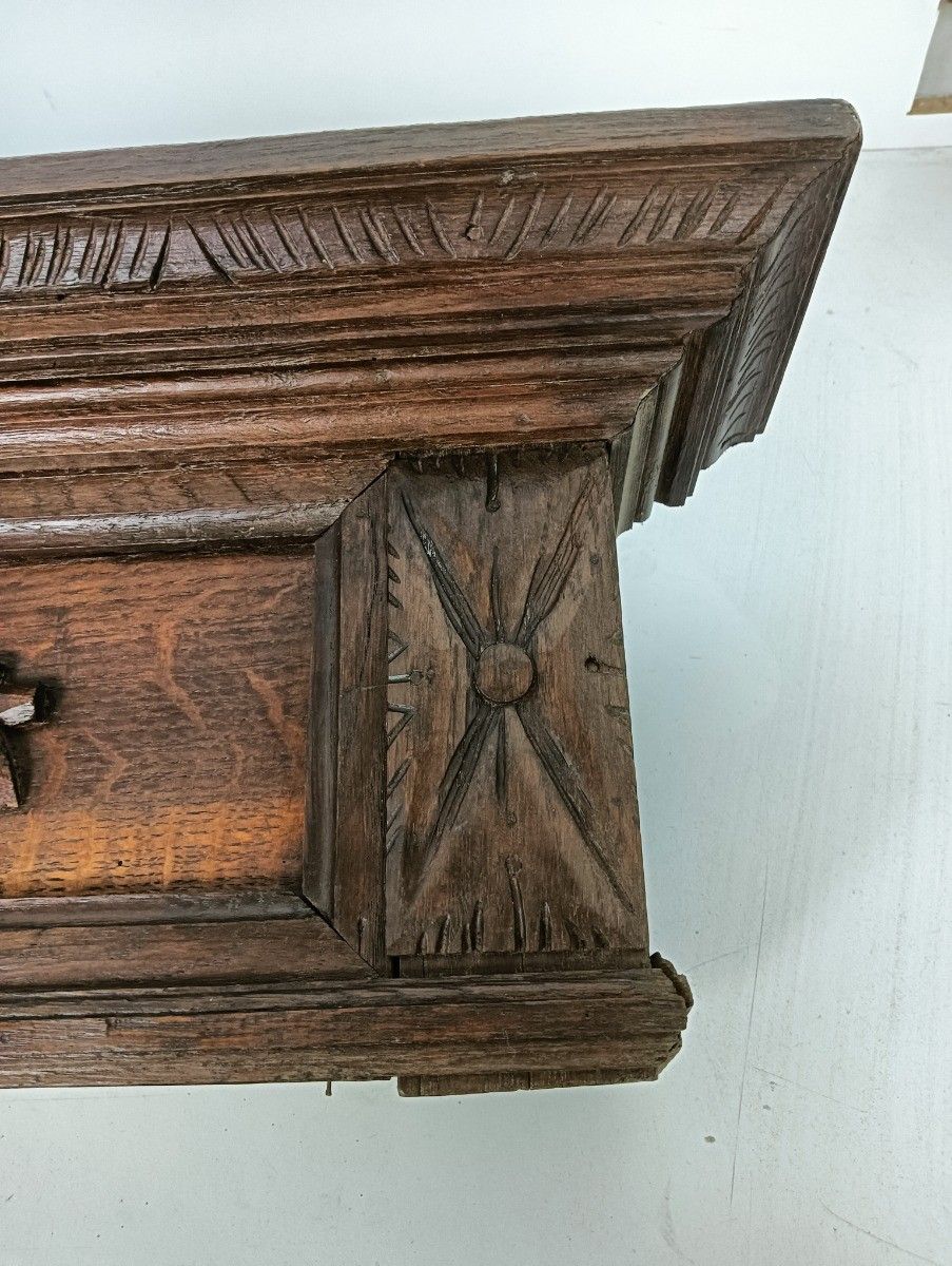 Stunning Ornate Hand Carved Wooden Antique Pediment Over Door Reclaimed Architec photo vinterior