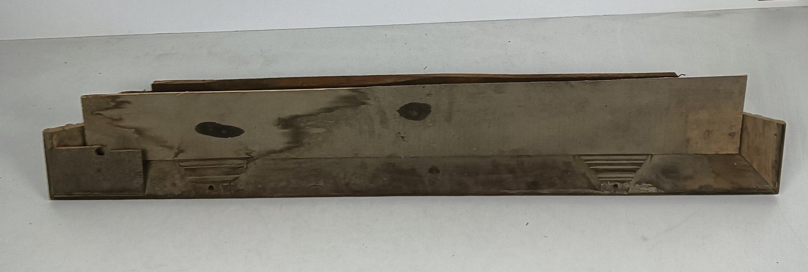 photo for sale Stunning Ornate Hand Carved Wooden Antique Pediment Over Door Reclaimed Architec