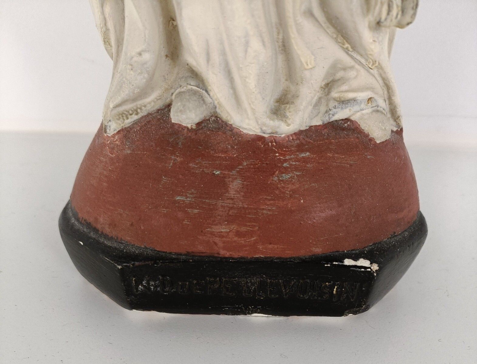 Notre Dame De Pellevoisin France Madonna Virgin Mary Statue Figurine Collector H photo for sale
