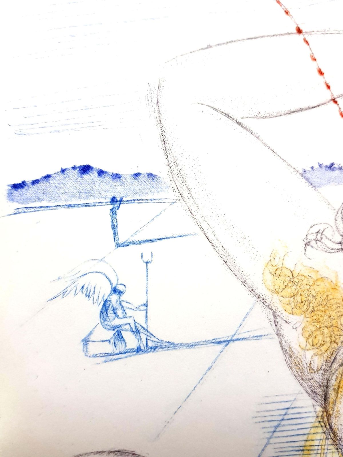 Salvador Dalí­Salvador Dali   Nude And Lobster1967 photo 2770.0