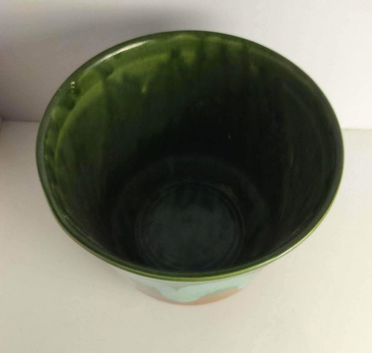 Large Vintage Planter Cachepot Bay West Germany Indoor Gorgeous Modernist photo Home Decor