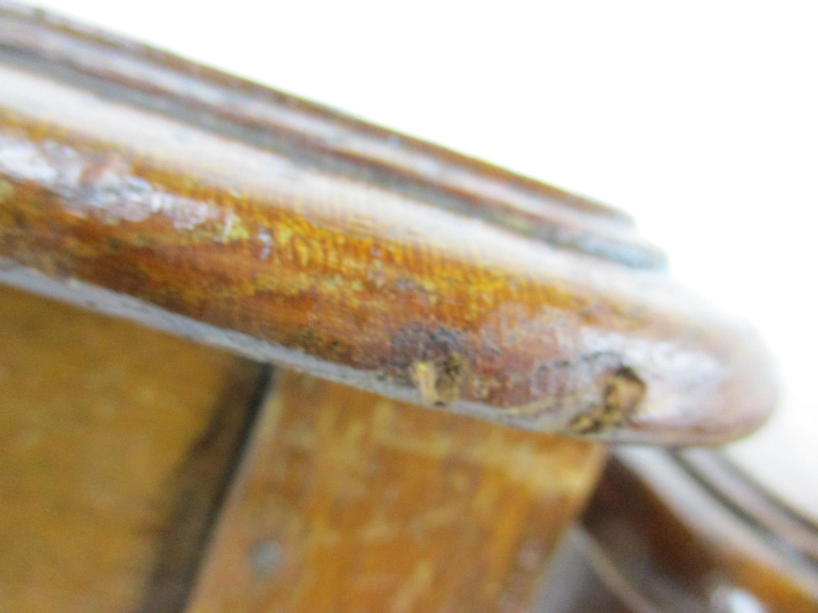 Set Of 3 Wood Stacking Nesting Tables Louis XV Style Vintage Mid Century Wood photo for sale