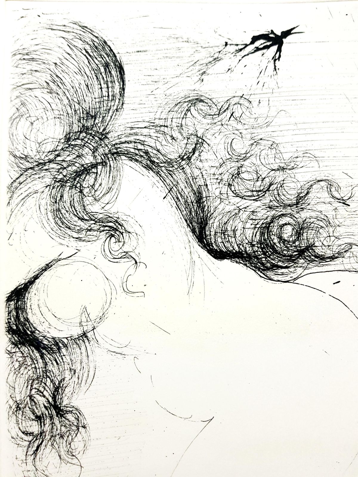 Salvador Dalí­Salvador Dali   Nude With Parrots1967 photo 1674.0
