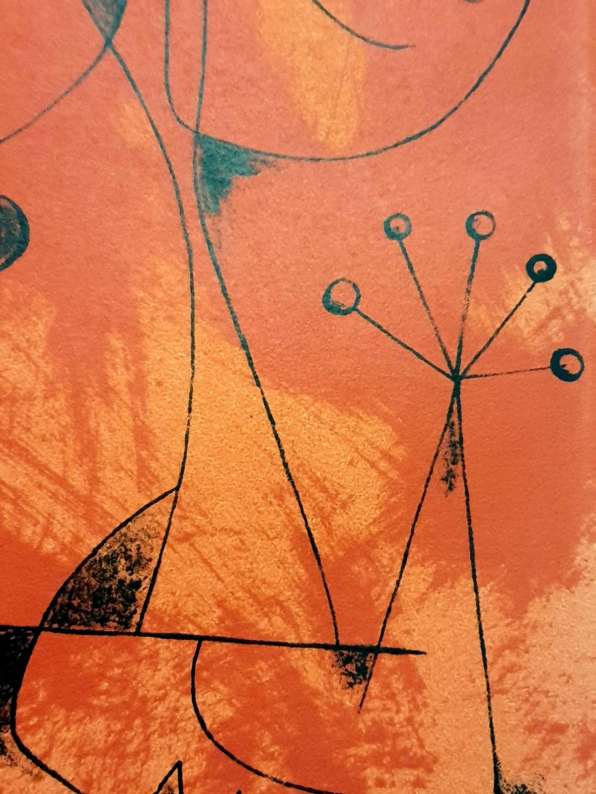 Joan Miróplate VI, From Joan Miro By Jacques Prévert And Georges Ribemont Dessaignes1956 photo vinterior