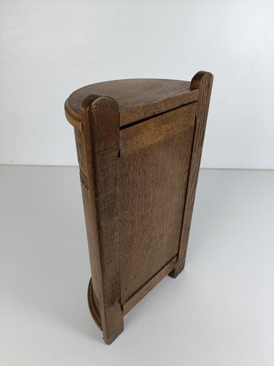 Cabinet Vintage Wood Storage French Bread Baguette France Open Top photo buy