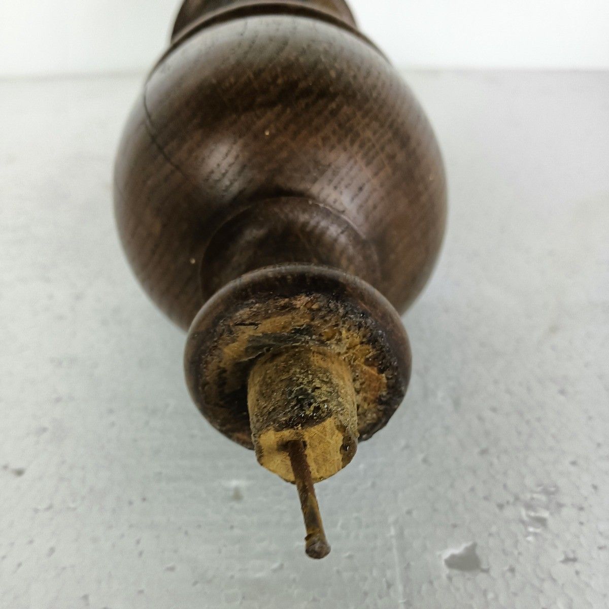 Large Reclaimed Carved Wood Large Spindle Baluster Trim Posts Pillar Salvaged photo for sale