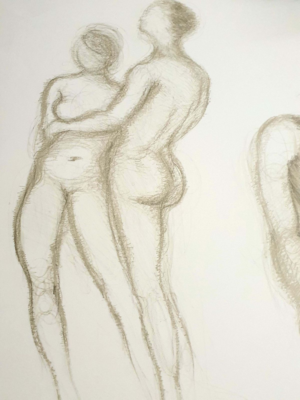 Salvador Dalí­Salvador Dali   Nude Couples   Lithograph1970 photo vinterior