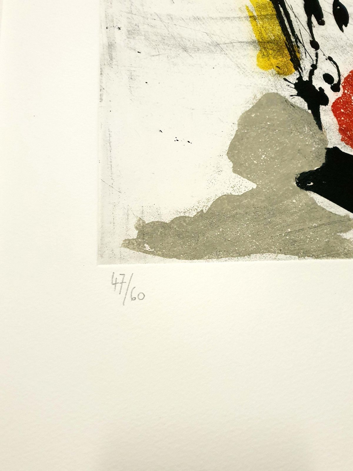 Jean Miottejean Miotte   Abstract Composition   Original Signed Etching1994 photo for sale