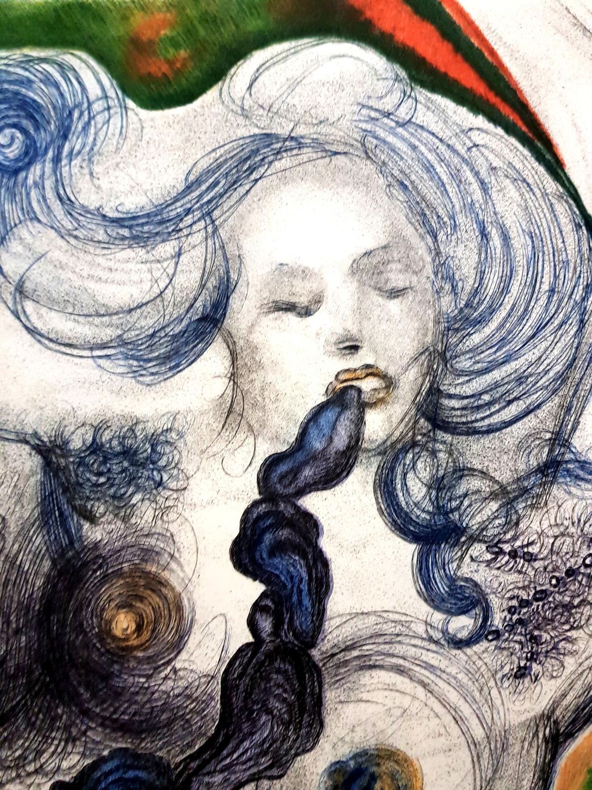 Salvador Dalí­Salvador Dali   Oysters And Nude1967 photo furniture