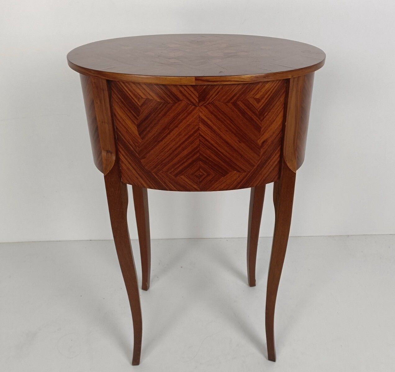 Gorgeous Marquetry Inlay Chest Of Drawers Dresser Cabinet Wood Italian End Table photo buy