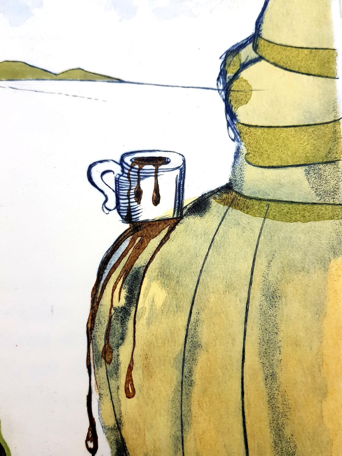 Salvador Dalí­Salvador Dali   Cup Of Chocolate1967 photo 2299.0
