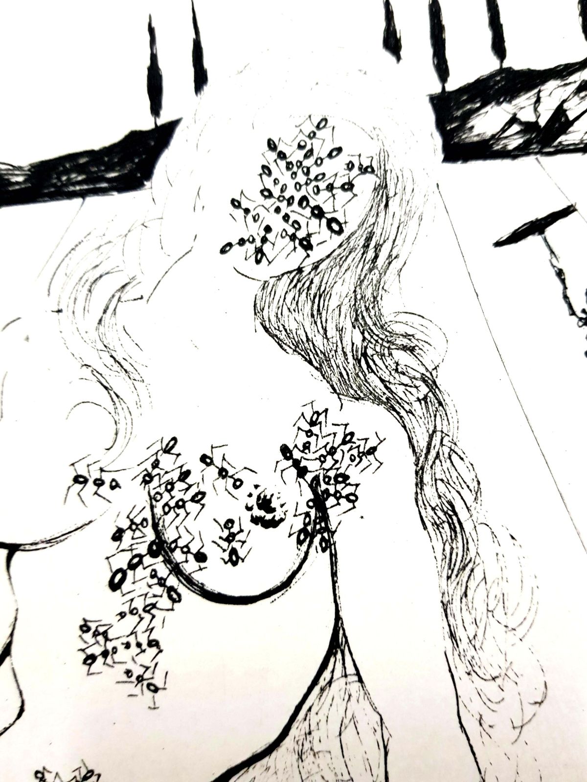 Salvador Dalí­Salvador Dali   Nude At The Fountain1967 photo vinterior