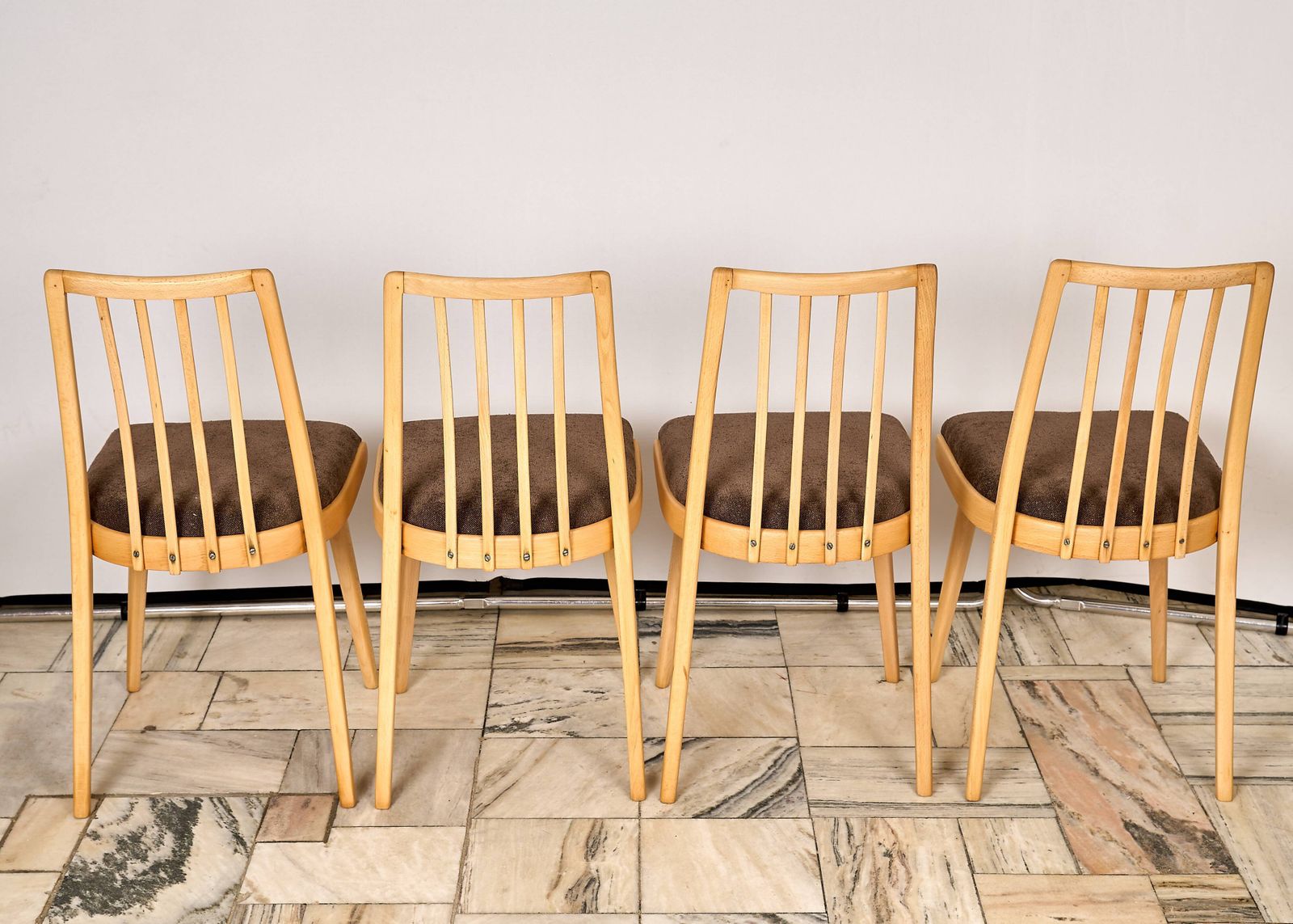1960s Antonin Suman Dining Chairs , Set Of 4 photo furniture