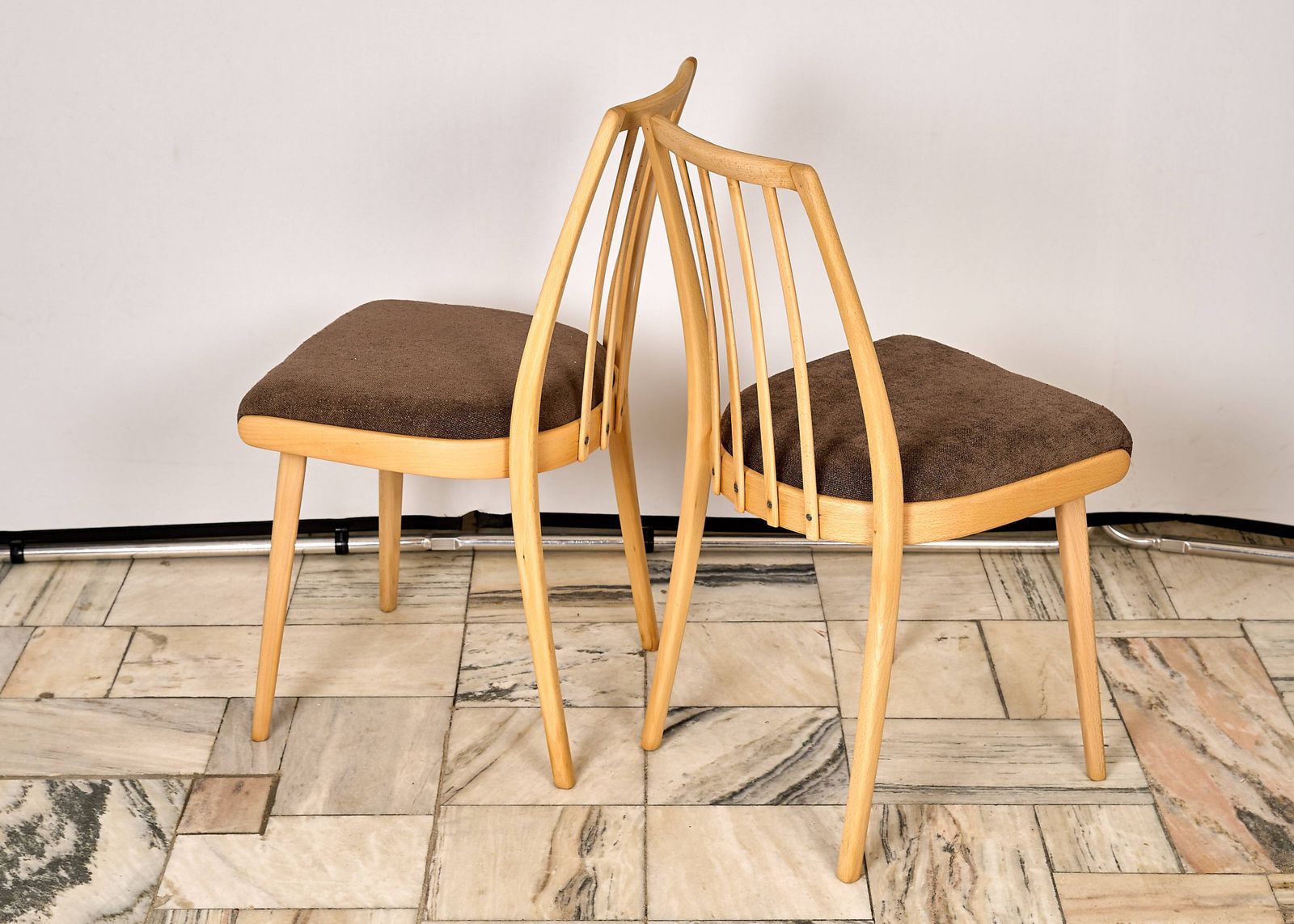 photo furniture 1960s Antonin Suman Dining Chairs , Set Of 4