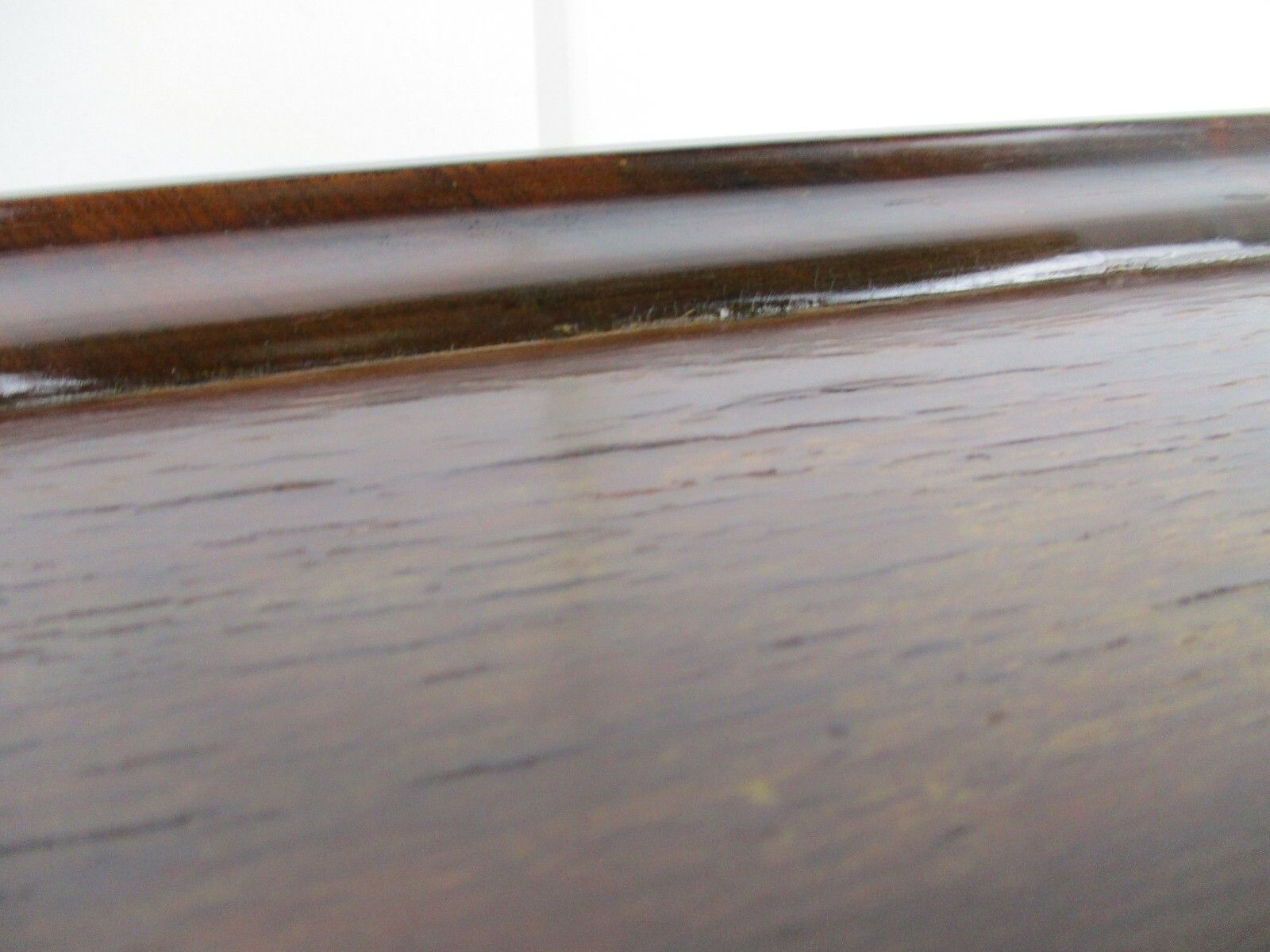 Furniture Antique Edwardian Desk Cabinet Quilting  Writing Table Gorgeous Exquisite photo