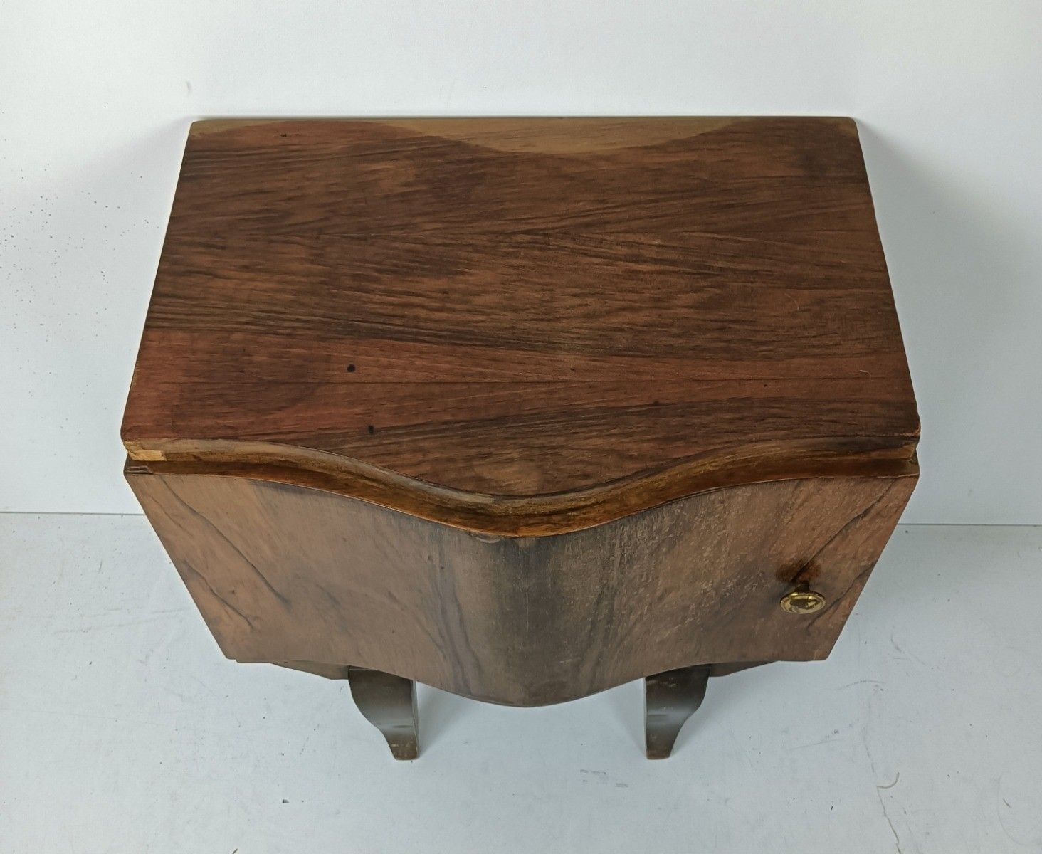 Antique Art Deco Art Nouveau  Side Cabinet End Table Nightstand Farmhouse Style photo Furniture