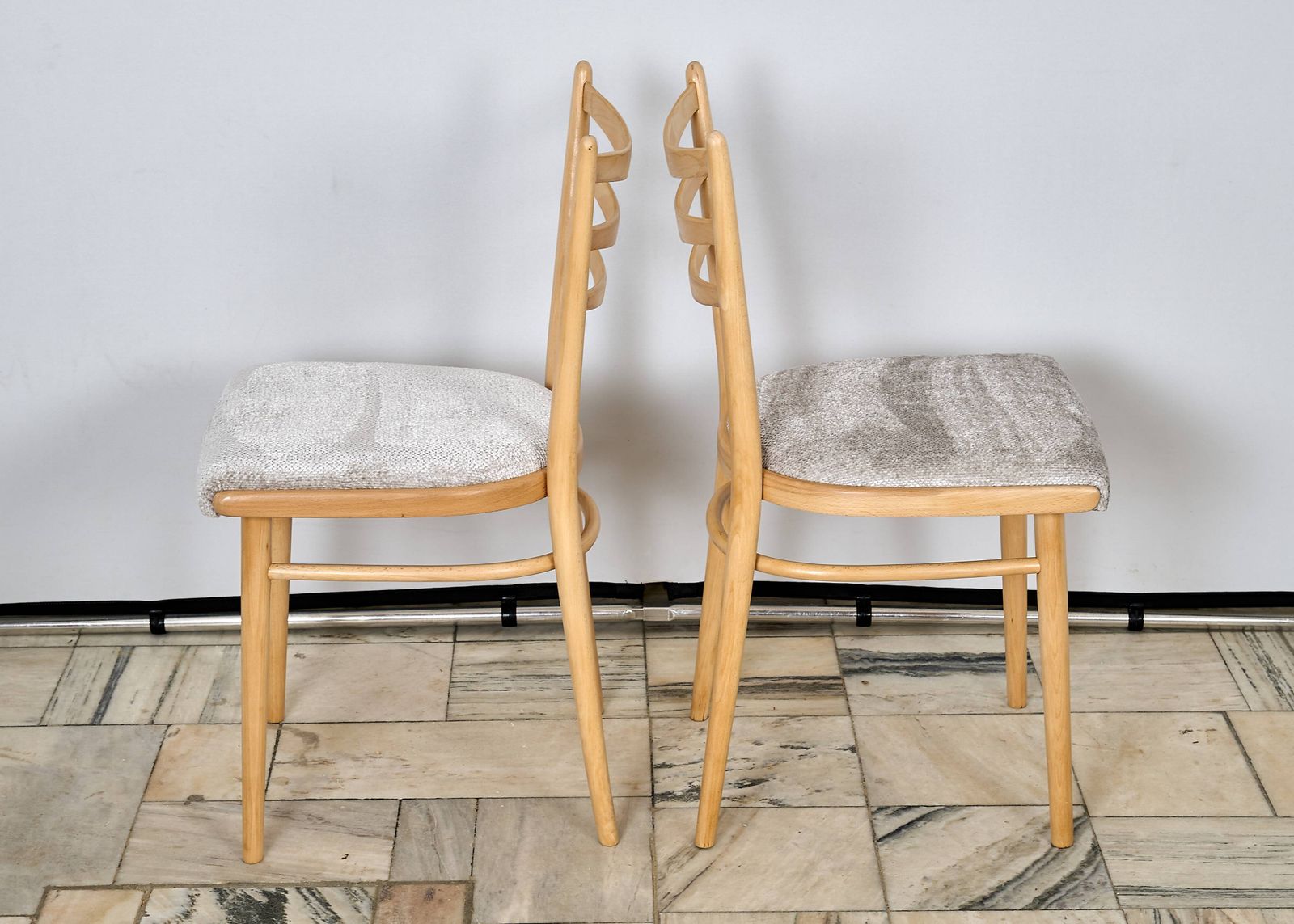 Set Of Four Chairs Ton Czechoslovakia 1960s photo 560.0