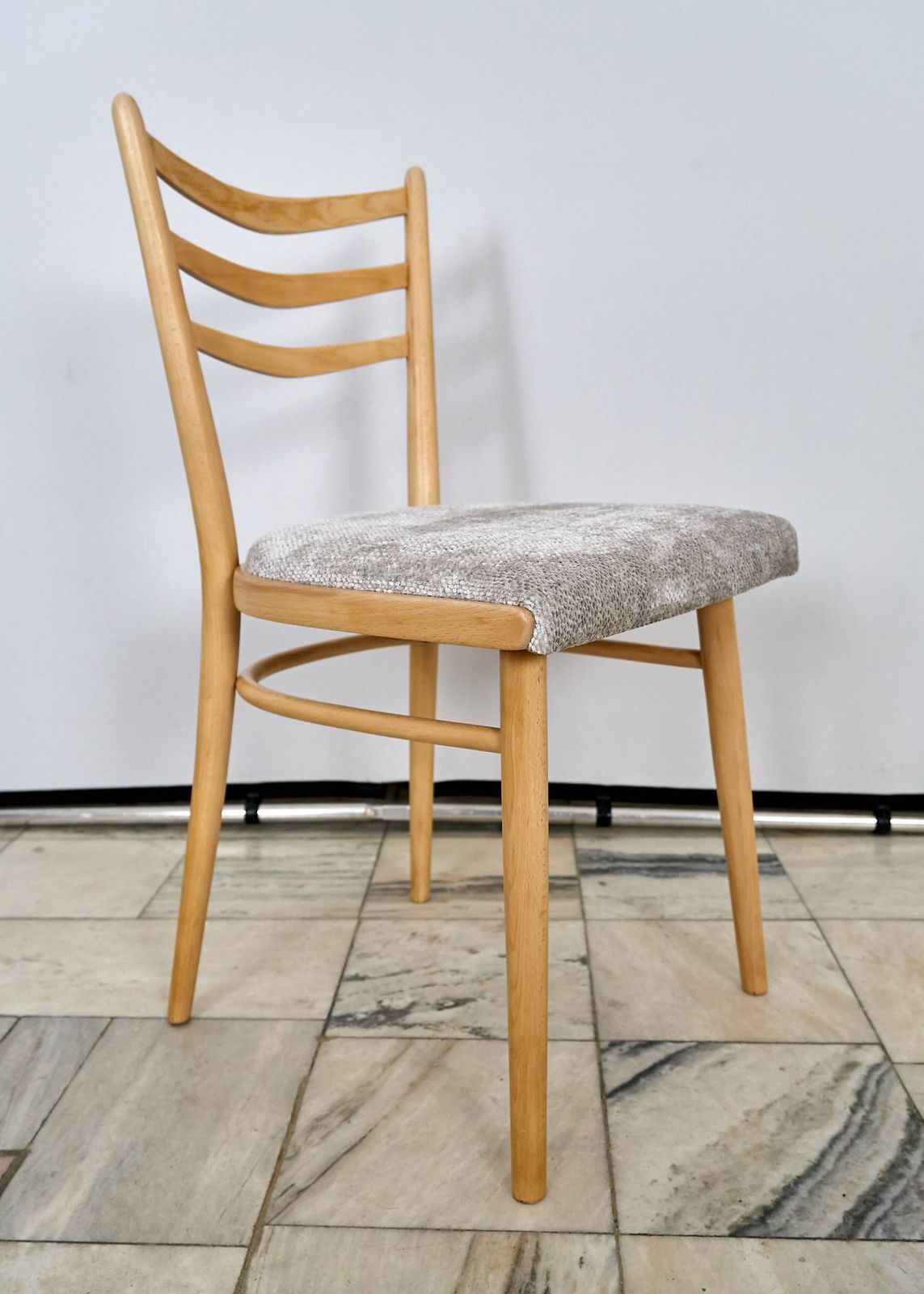 Set Of Four Chairs Ton Czechoslovakia 1960s photo vintage