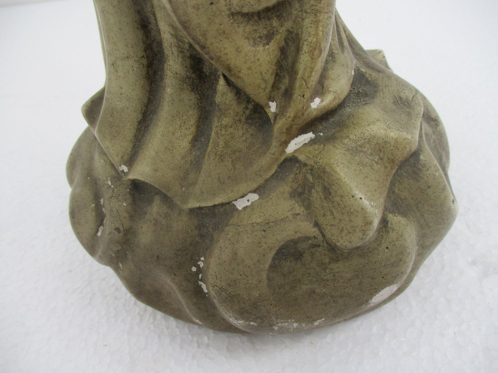 photo for sale Majestic Mary Auxilium Christianorum Statue Virgin Mary Madonna Crowned Infant C