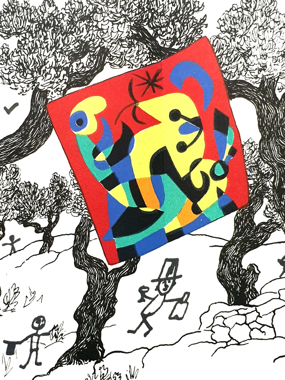 Joan Mirójoan Miro   The Party   Original Lithograph1956 photo 1322.0