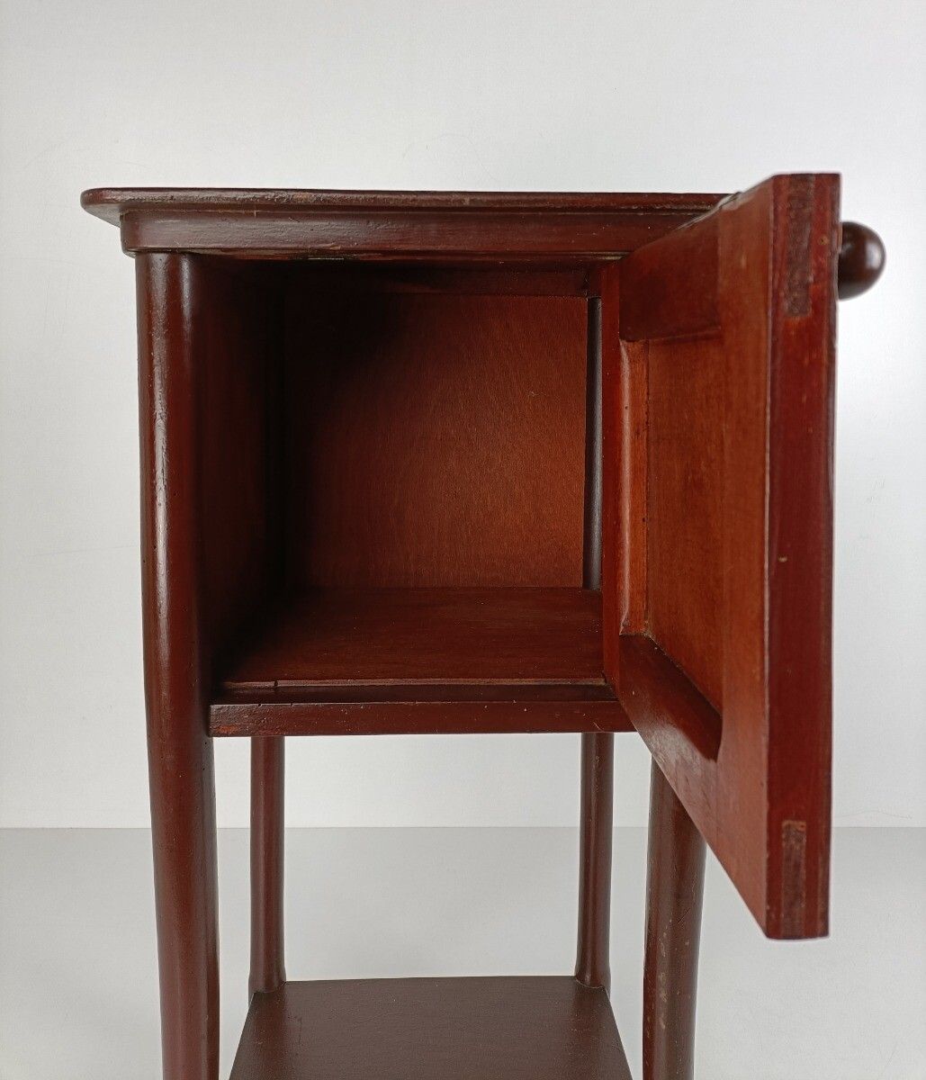 Hallway Cabinet Nightstand Bedroom Table Hall Cabinet End Side Antique Jugendsti photo vinterior