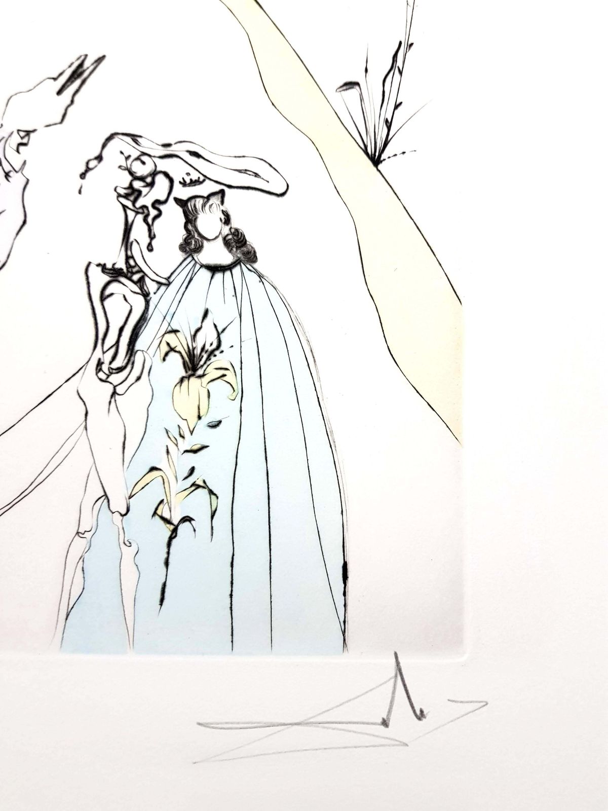 Salvador Dalí­Salvador Dali   The Sacred Love Of Gala1974 photo furniture