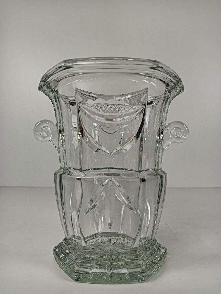 Cristalleries De Lorraine Glass Crystal French Ice Bucket Seau à Champagne VI photo furniture