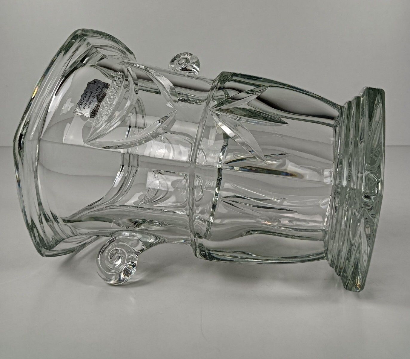 photo furniture Cristalleries De Lorraine Glass Crystal French Ice Bucket Seau à Champagne VI