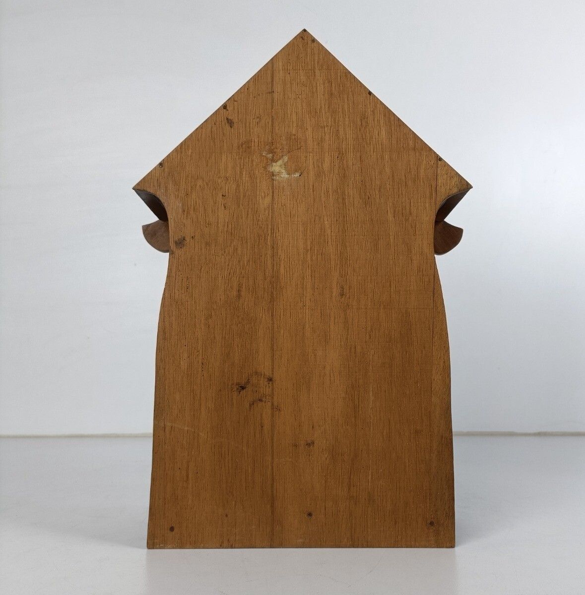 Hand Carved Wood Open  Barley Twist Standing Chapel Niche For Statue Beautiful V photo buy