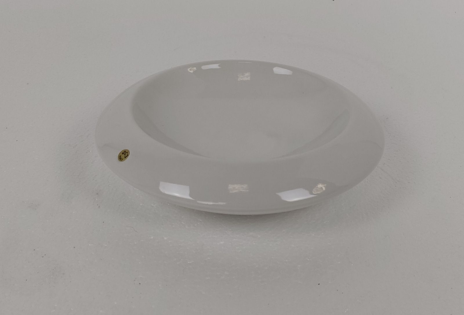 Pino Spagnolo For Sicart Italy, 1960/70's Space Age Dish Bowl Collector White photo for sale