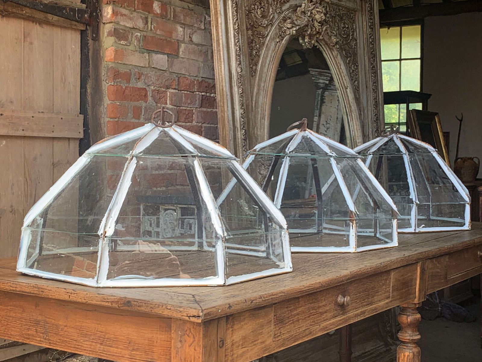Set Of French Garden Cloches, 1800s