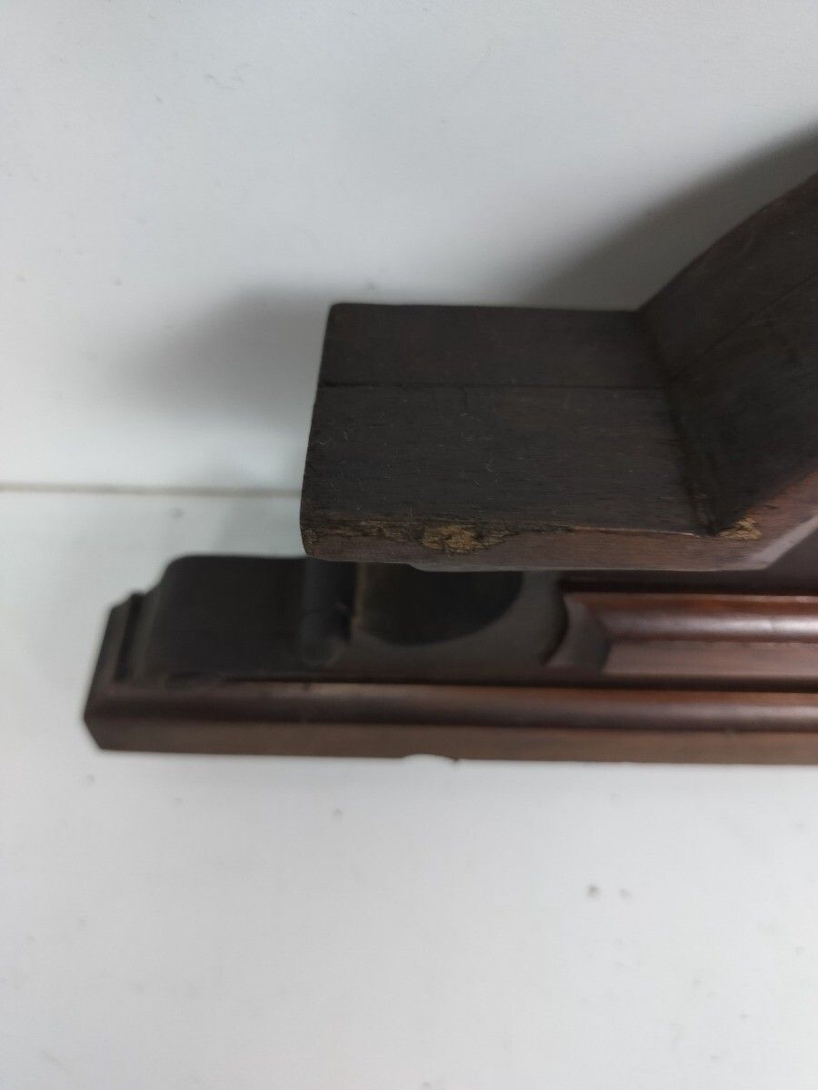 Medium  Hand Carved Wood French Pediment  Gorgeous Over Door Architectural Salva photo for sale