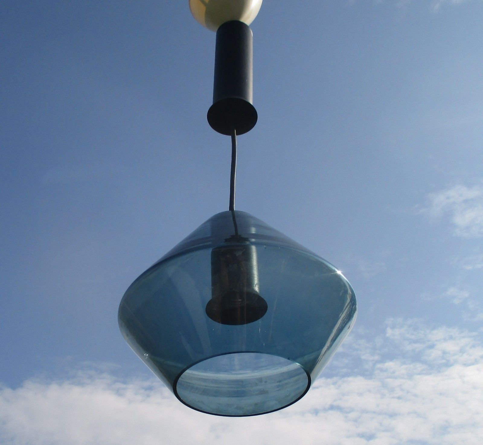 photo furniture Tapio Wirkkala Design K2 Pendant Chandelier Finland Signed Marked Diamond Shape