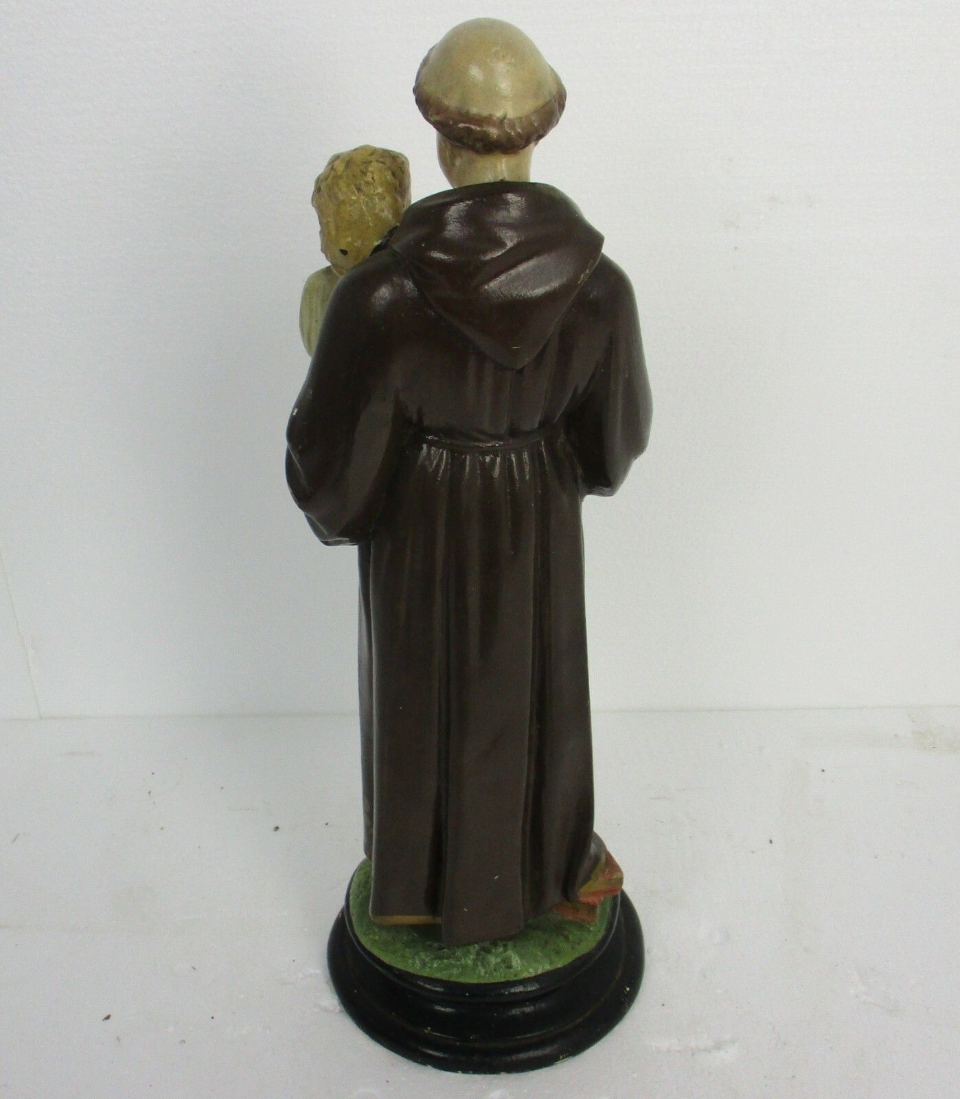 photo furniture St Anthony Padua Of Lisbon Infant Child Plaster Statue Franciscan Order Friars