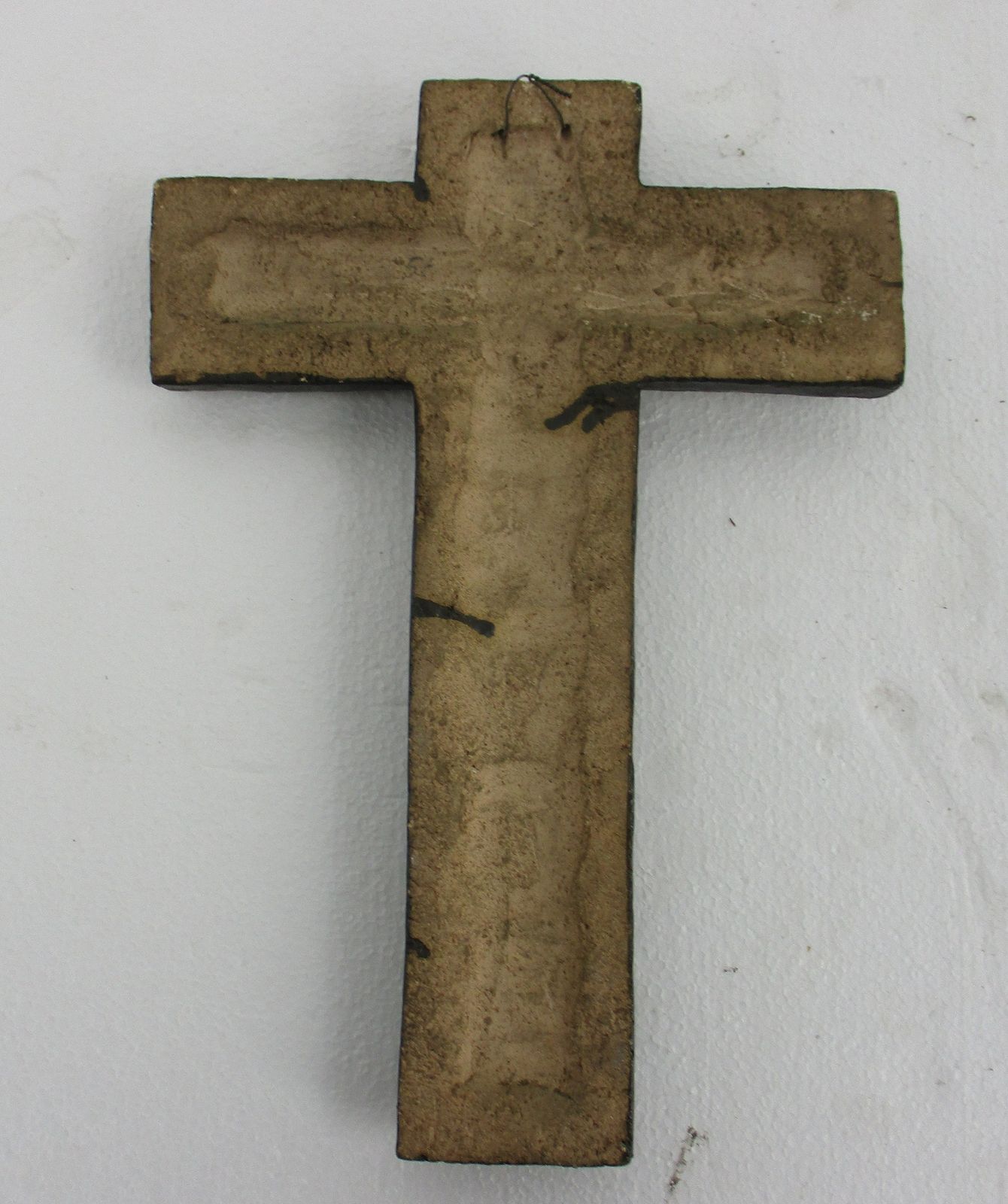 L Mid Century Modern Ceramic Crucifix Era Rogier Vandeweghe Amphora Belgium Styl photo 121.0