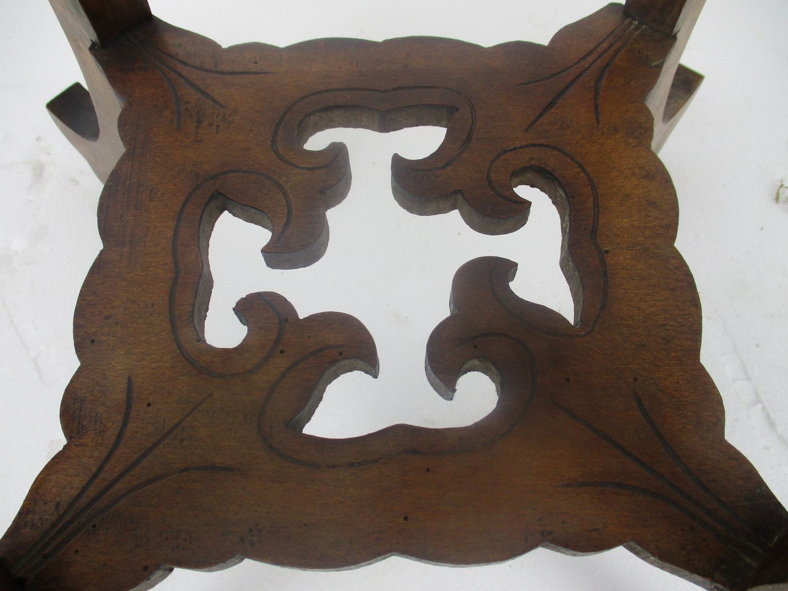Art Nouveau Pedestal Table Plant Flower Stand Side Table 2 Tier Art Deco  Gorgeo photo vinterior