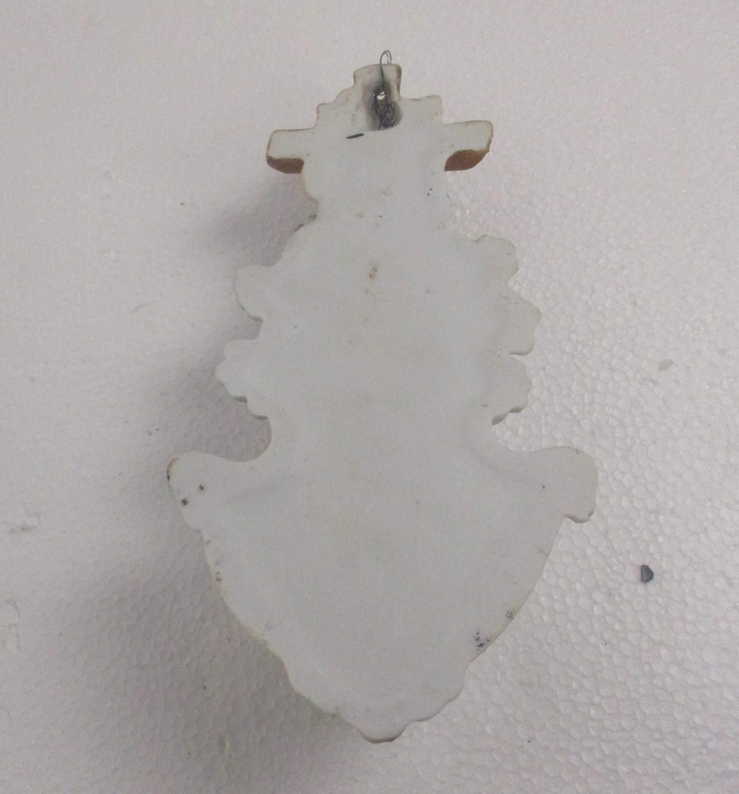 Porcelain Bisque Holy Water Font Vessel Infant Jesus  Wall Hanging Antique photo buy