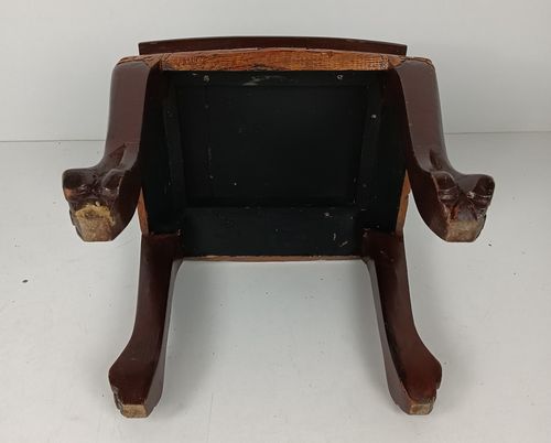 photo for sale Hand Carved Wooden Chinese Hall Console Table Pedestal Bonsai Stand Low Dragon