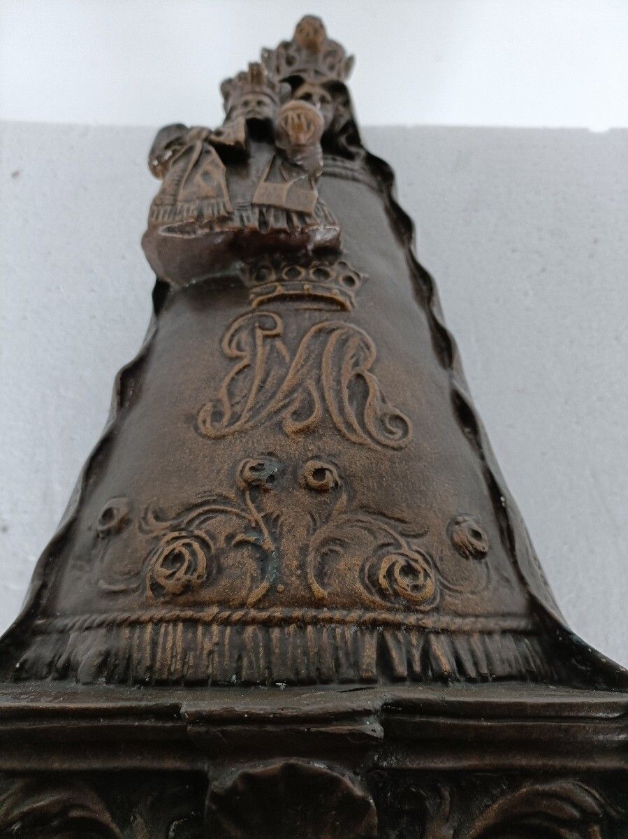 Our Lady Of Saint Jan Poperinghe Belgium Large Belgian Plaster Statue Extremely photo 384.0