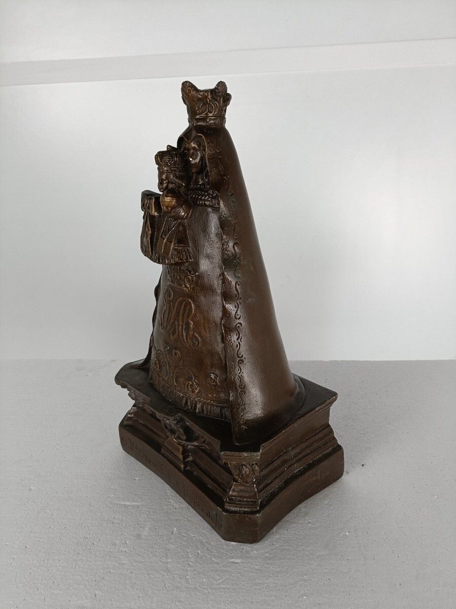 Our Lady Of Saint Jan Poperinghe Belgium Large Belgian Plaster Statue Extremely photo buy