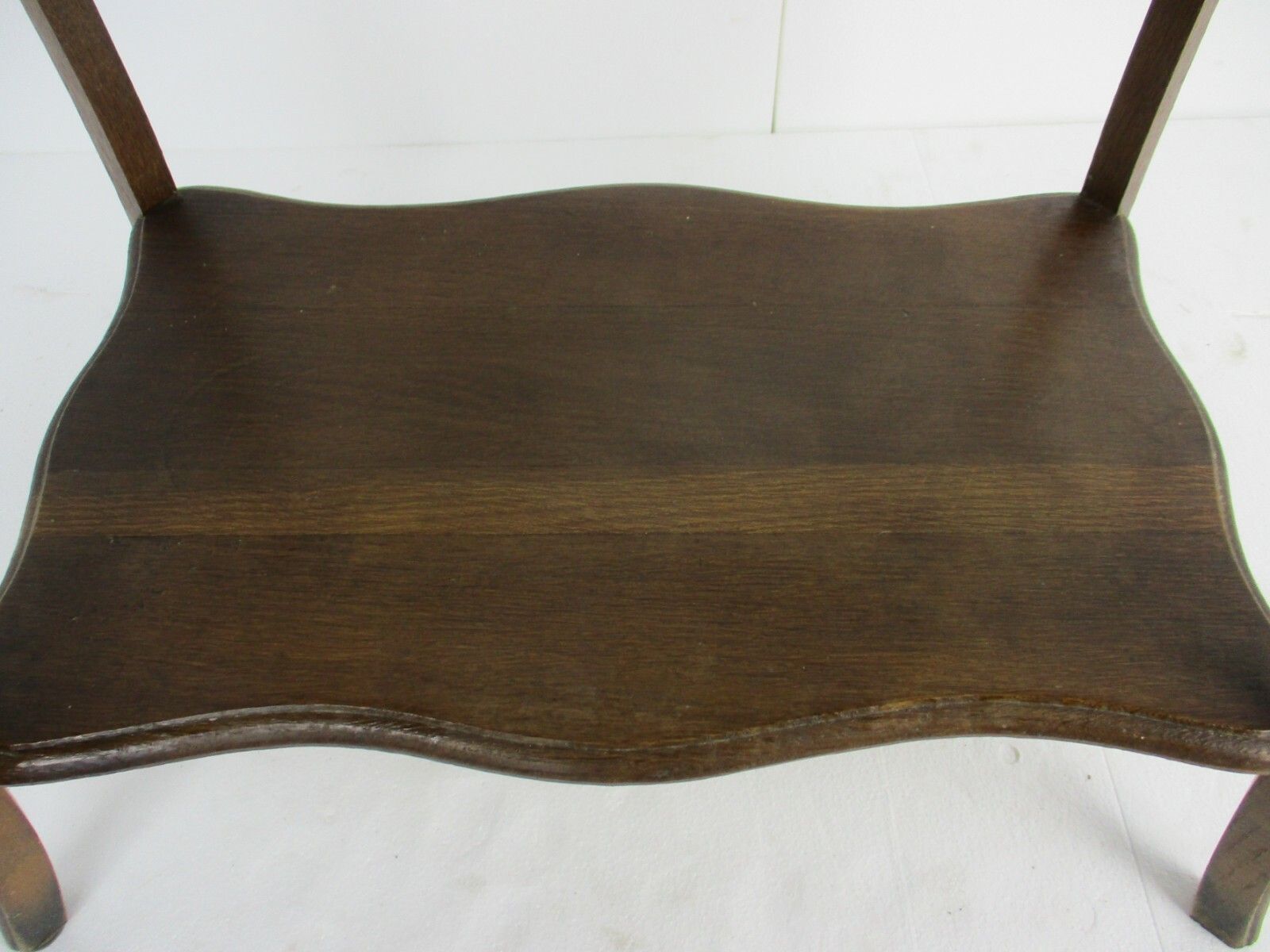Antique Art Nouveau Wood Sewing Quilting Box Table Cabinet Two Tier  Gorgeous photo vintage