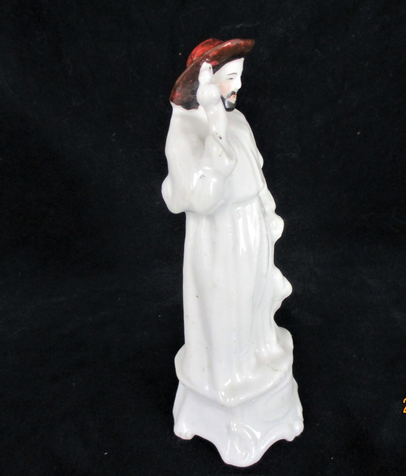 Statue Saint Roch Rocchus Rocco Vieux Paris Porcelain Patron Of Dogs Bachelors H photo Art