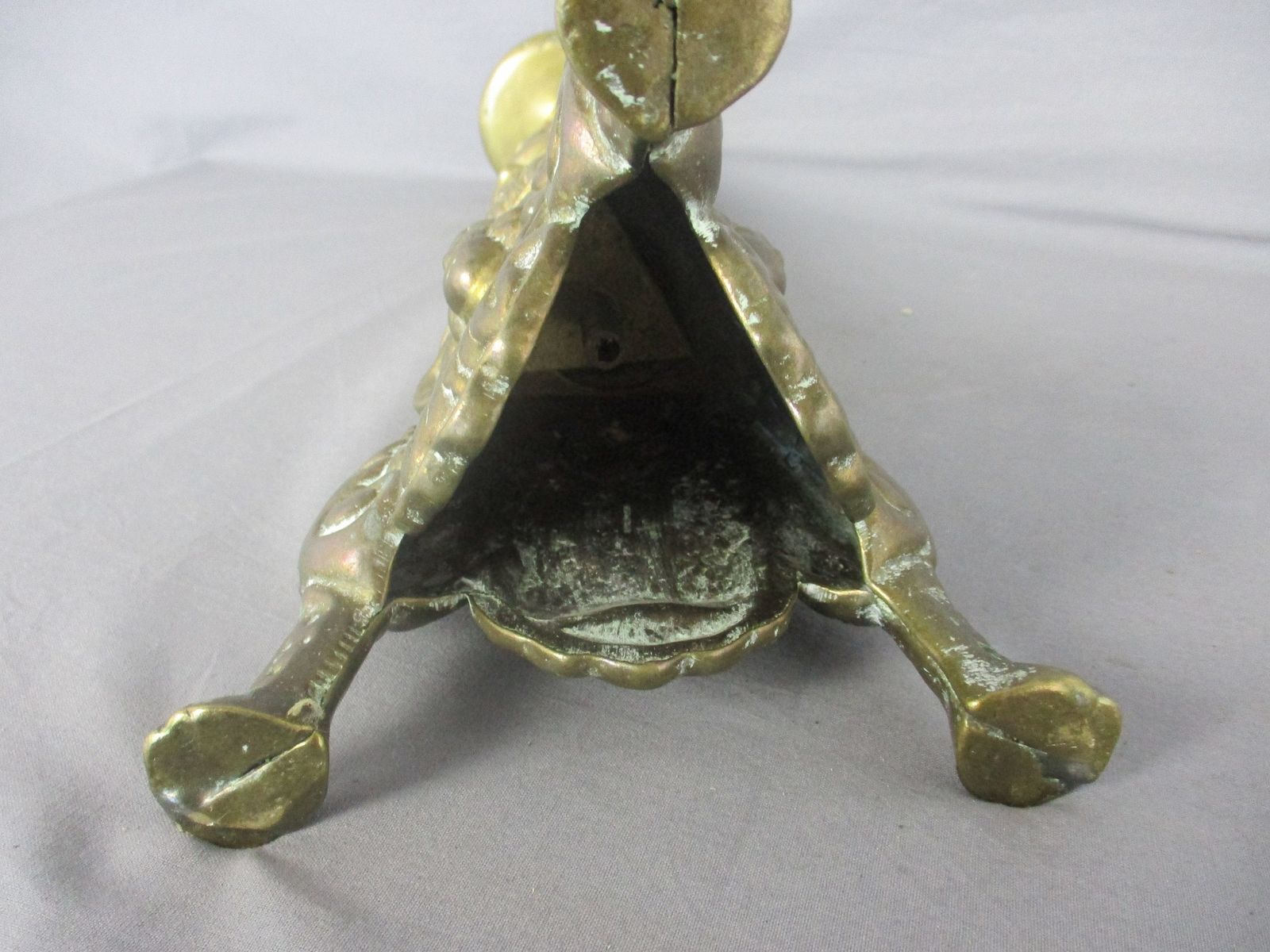 photo furniture Antique Candle Holder Candle Stick Church  Chapel Altar Monastery Brass Gothic L