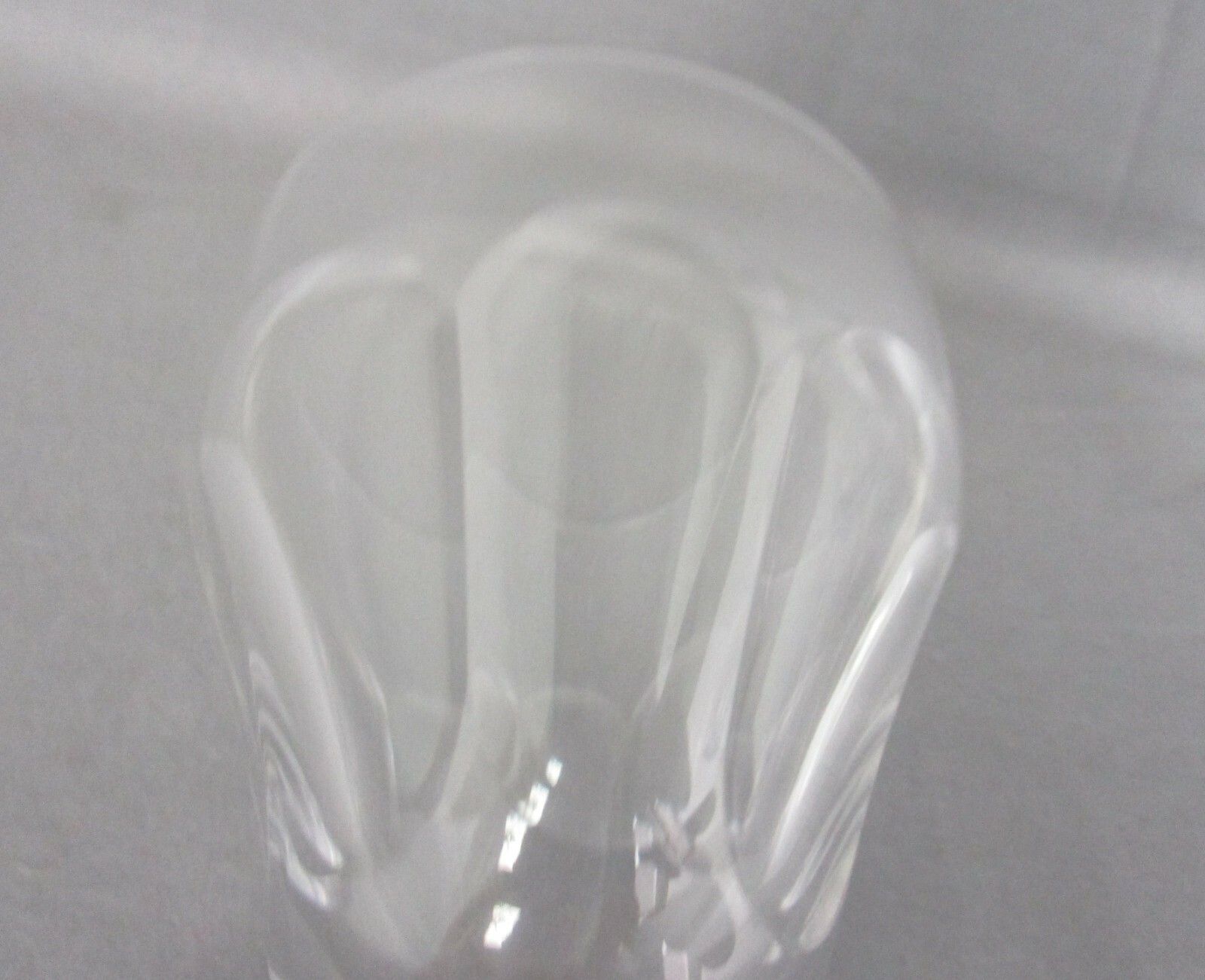 Set Of 6 Crystal Glasses Val St Lambert Clear Tilly Wine Roemer Vsl Htf Large photo Home Decor