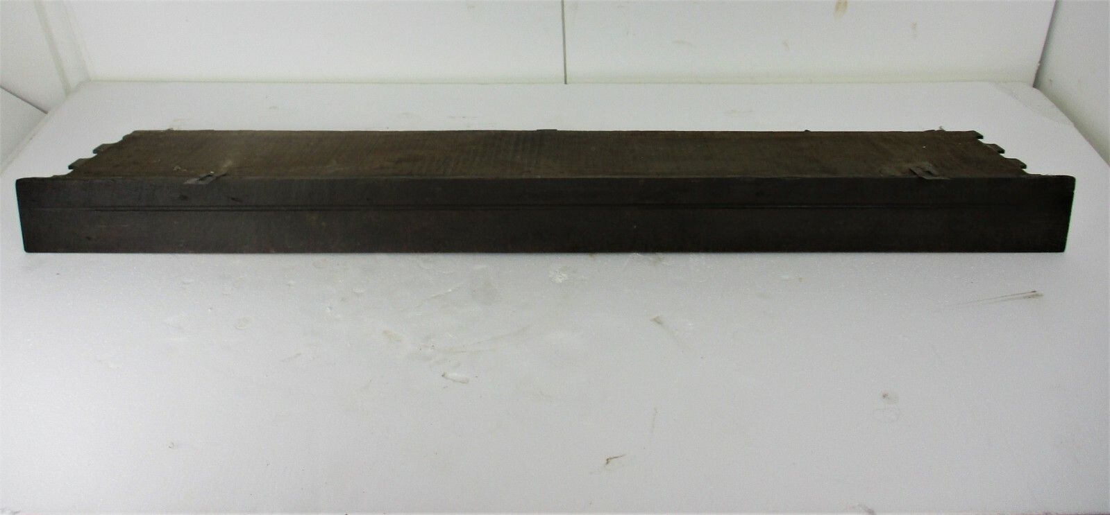 Antique Hand Carved Dark Wood  Wall Shelf Coat Kitchen Rack  Lion Heads Wow photo vinterior