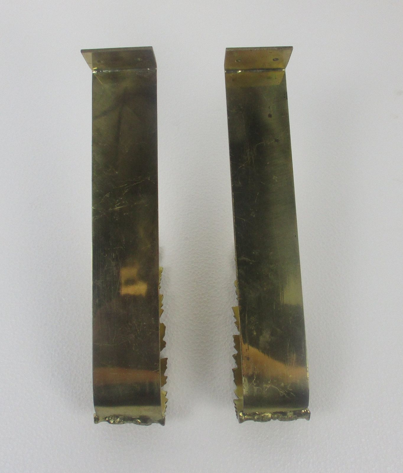 Couple Vintage Brass Ornate Curtain Tie Backs Embossed Curtain Holders photo Home Decor