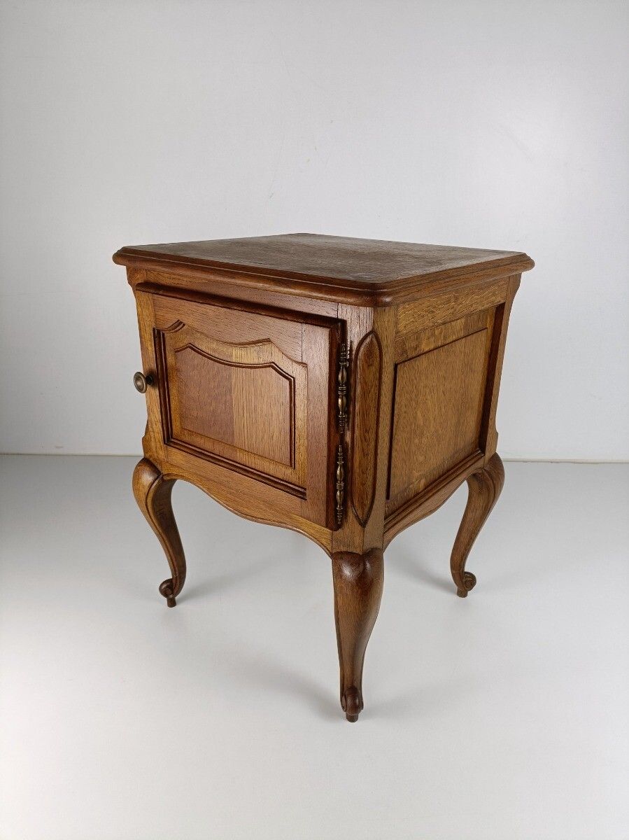 Nightstand End Table Dresser 50s Wood Vanity Cabinets Louis XVI Style Louis XV M photo 323.0