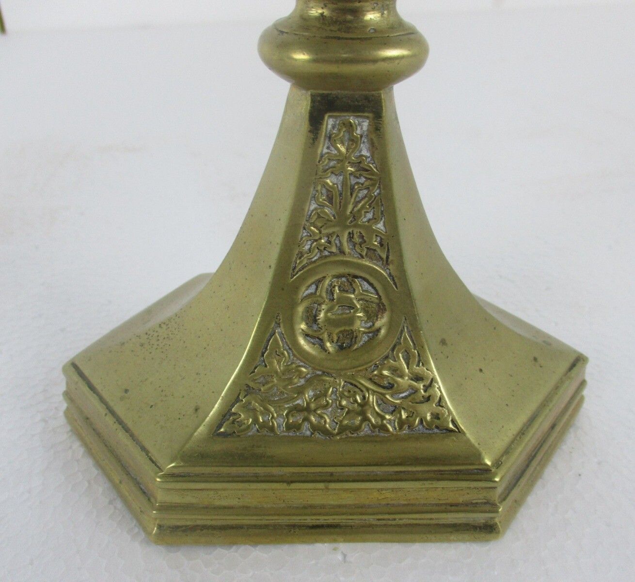 Couple Candle Holders Brass  Ornate Hollywood Regency Style Stylish Candelabra 3 photo for sale