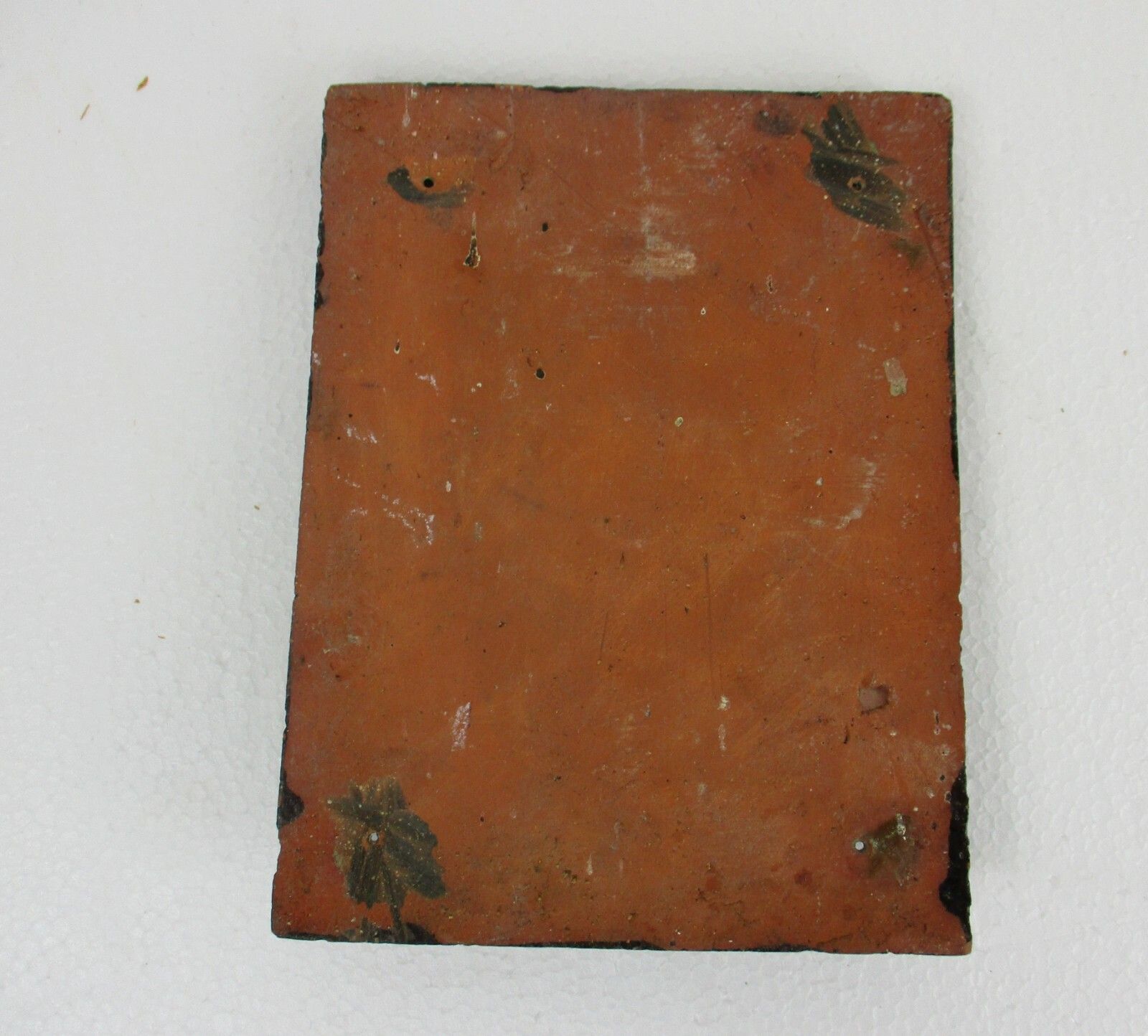 Wall Plaque Glazed Ceramic Tile Amphora Vandeweghe Style Fox Coat Of Arms Shield photo vintage