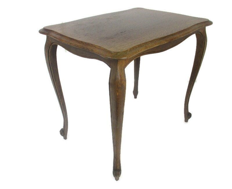 Coffee Side Wine Occasinal Table Hand Carved Wood Louis XV/XVI Style